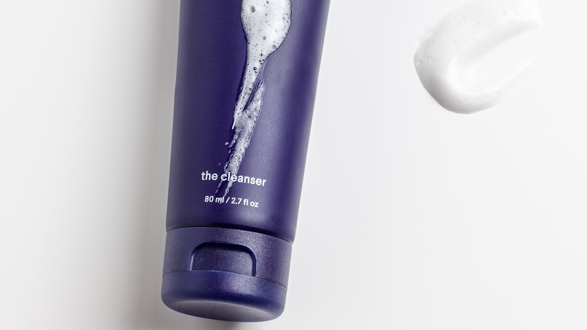 朝のスキンケアルーティン・洗面台