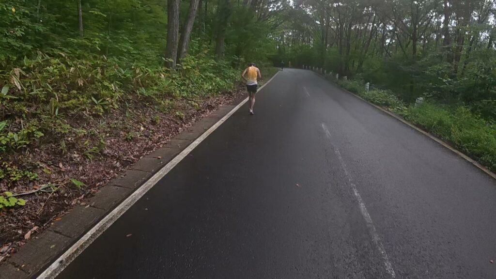 田子ノ木の急な上り(35.9km付近)